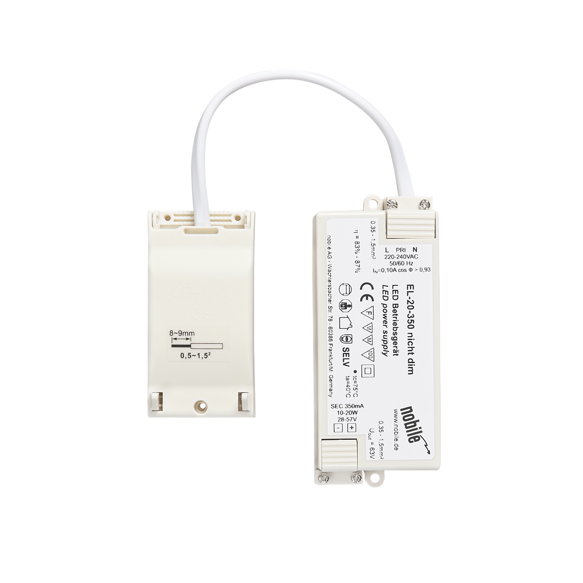 8980202540_EL-20-350 nicht dim_Vorderseite